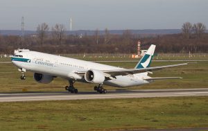 Cathay Pacific Boeing aircraft