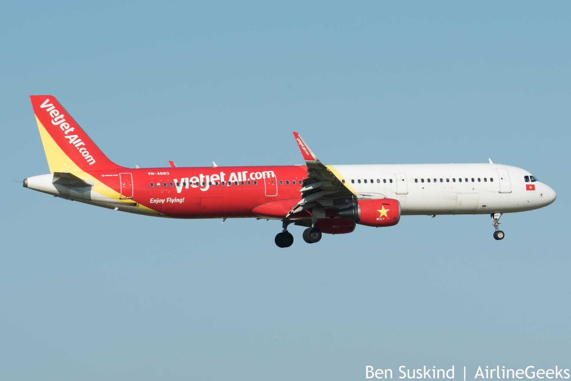 A VietJet Airbus A321