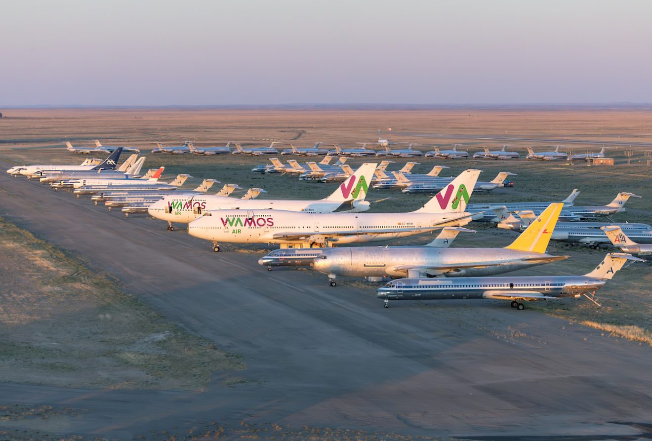 Aliens and A330s Inside Roswell Airport’s Aircraft Boneyard