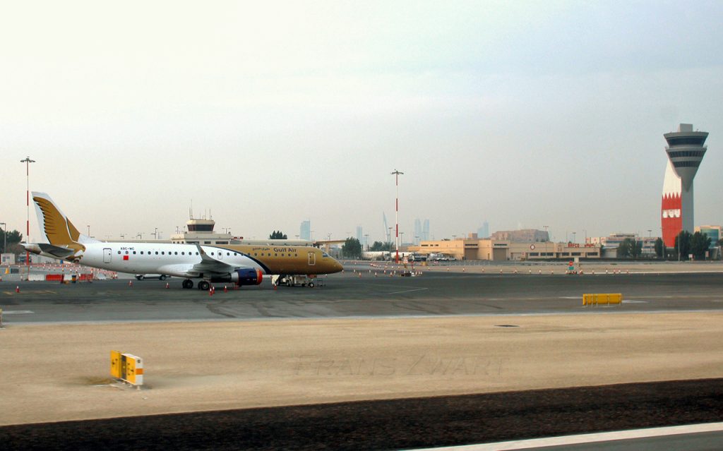 Gulf Air Embraer 190 at Bahrain International Airport. (Photo: Frans Zwart | flickr)