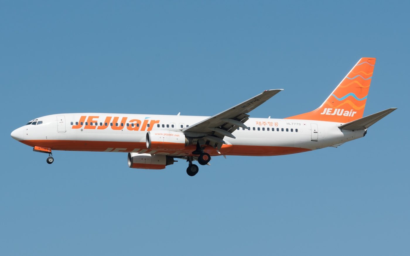 A Jeju Air Boeing 737 aircraft. (Photo: AirlineGeeks | Ben Suskind)