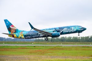 Alaska Airlines special livery