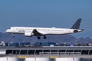 Porter Embraer jet