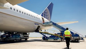 Celebi India providing ground handling services at Delhi Airport.