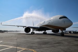 Starlux A350 in Seattle