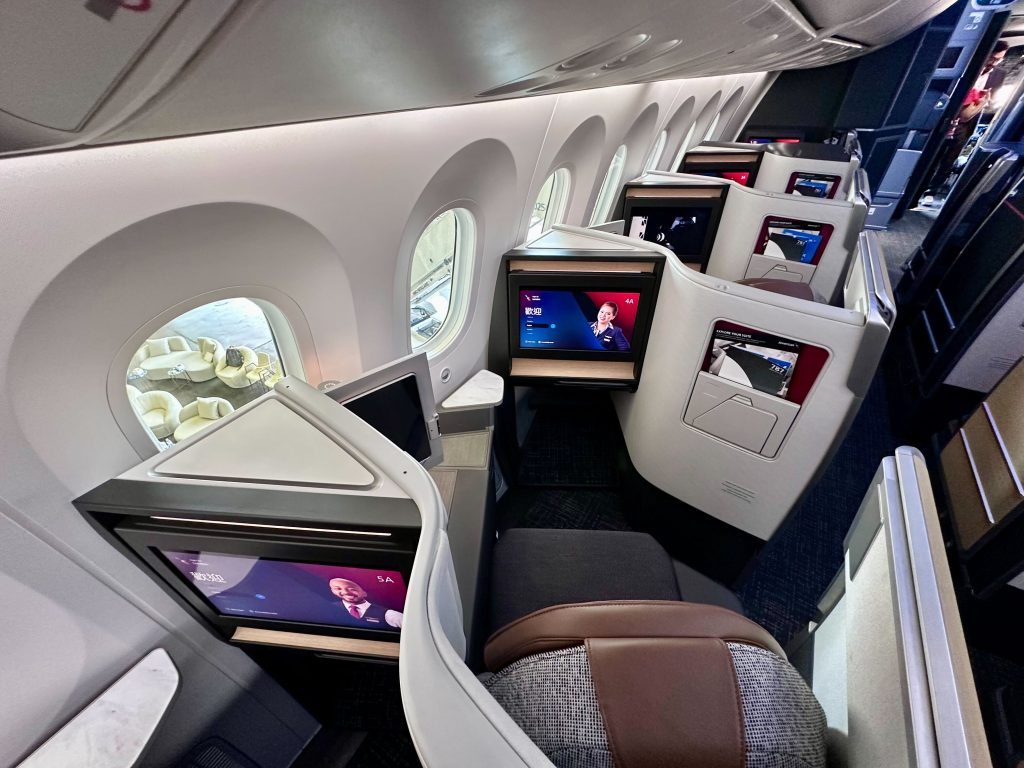 American's new Flagship Suite seats.