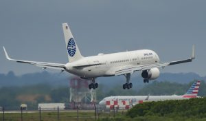 Pan Am-branded 757