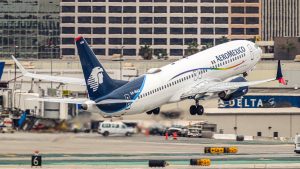 An Aeromexico Boeing 737 MAX