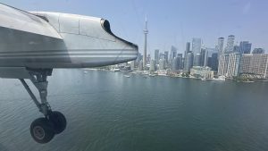 Landing in Toronto