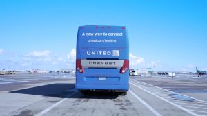 United's Landline bus