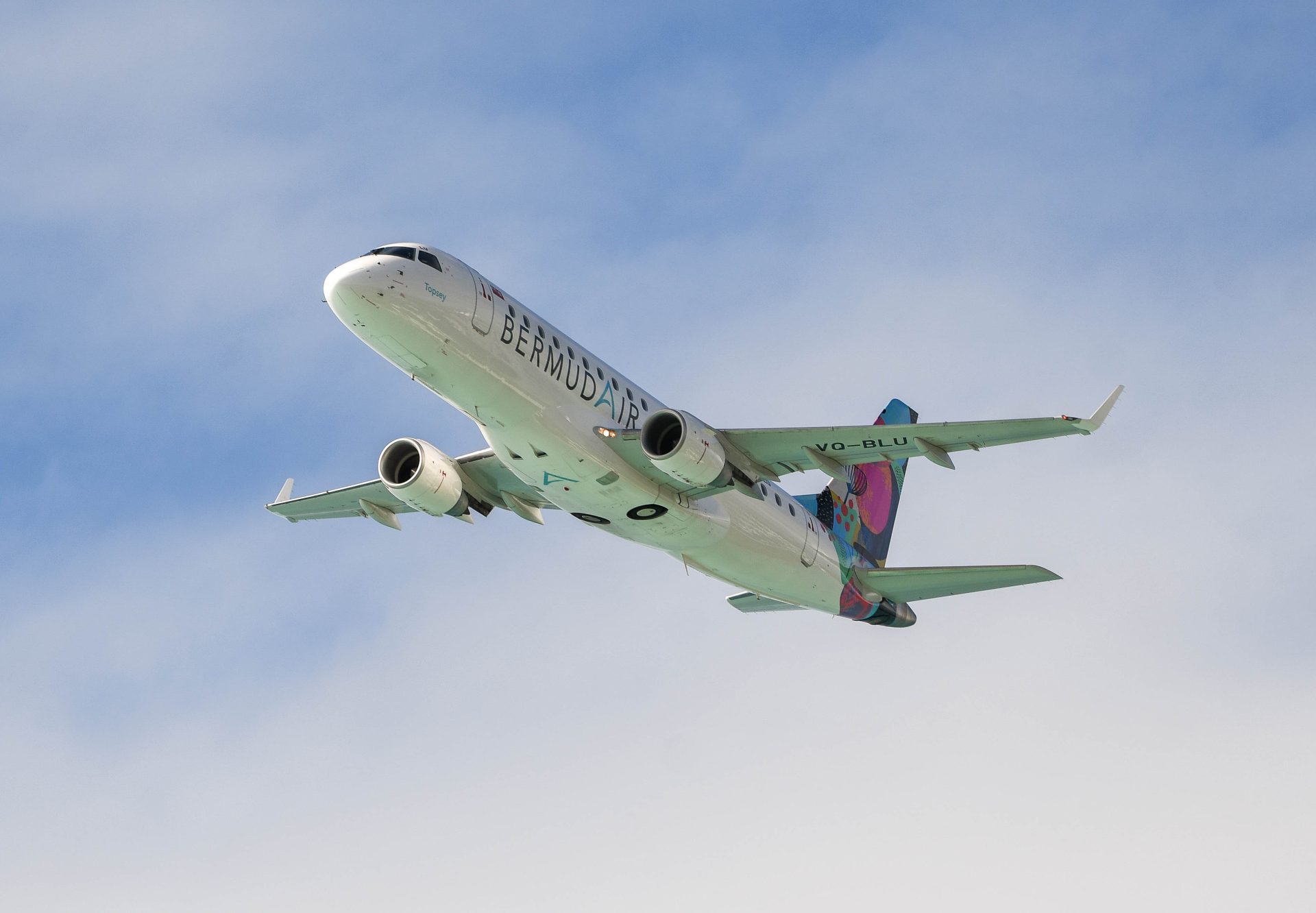 A BermudAir aircraft