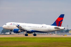 Delta A320 in Austin