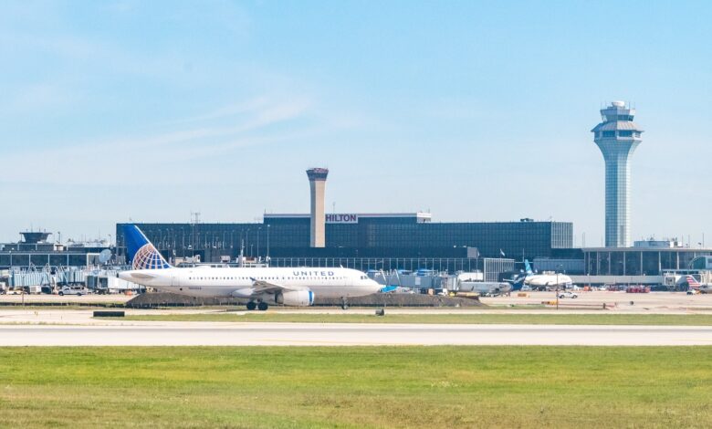 Chicago O'Hare International Airport.