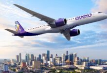 Rendering of Avelo's E195-E2