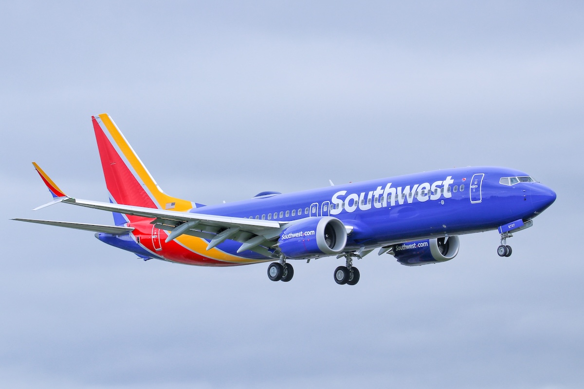 A Southwest 737 MAX 8