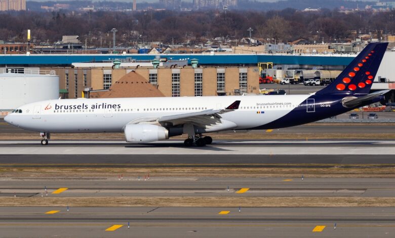 A Brussels Airlines Airbus A330