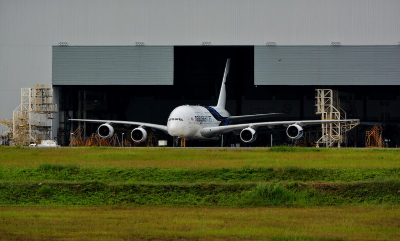 A Malaysia Airlines A380