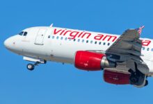 A Virgin America aircraft A320