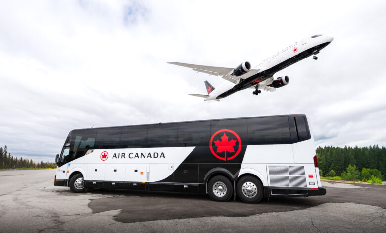 An Air Canada Landline coach.