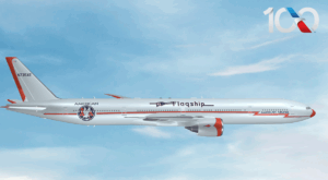 A rendering of American's "Flagship" livery. (Image: American Airlines)