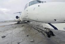 CommuteAir overrun incident in September 2025