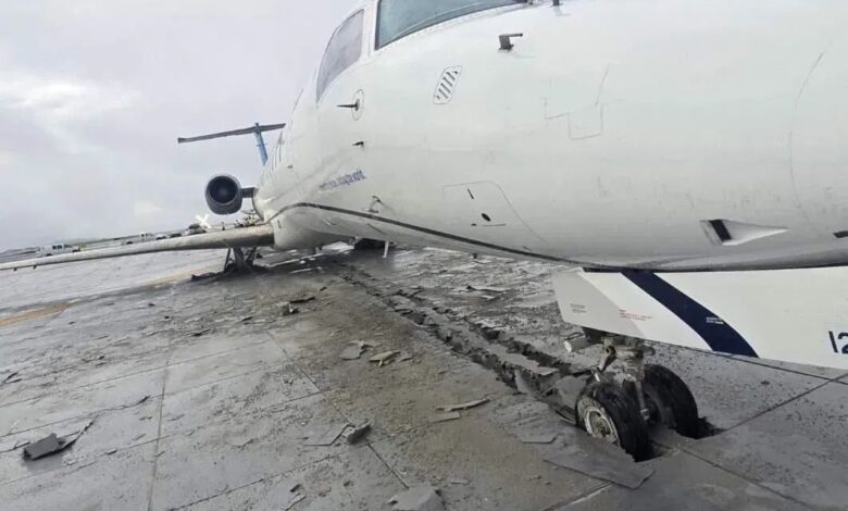 CommuteAir overrun incident in September 2025