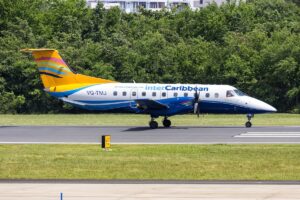 interCaribbean Airways Embraer EMB-120 Brasilia airplane at San Juan