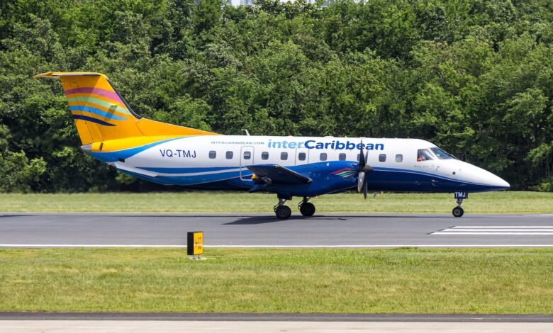 interCaribbean Airways Embraer EMB-120 Brasilia airplane at San Juan
