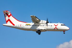 JSX's first ATR aircraft arrives at Dallas Love Field