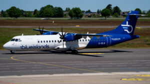 A Blue Islands ATR 72-500