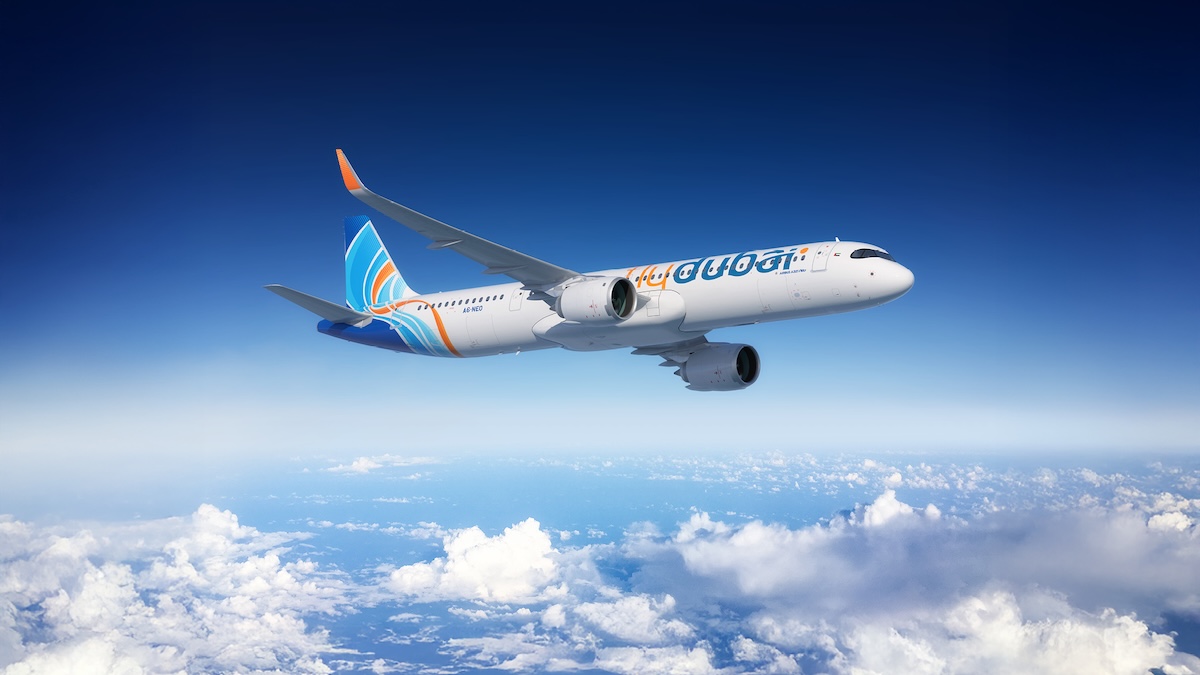 Rendering of a Flydubai A321neo