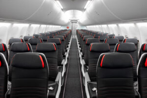 Air Canada's new 737 MAX interior