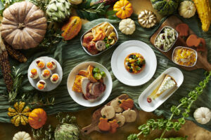 Emirates Thanksgiving dishes