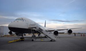 Samaritan's Purse DC-8 in Greensboro