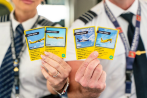 Spirit's trading cards. (Photo: Spirit Airlines)