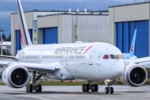 An Air France Boeing 787-9 Dreamliner