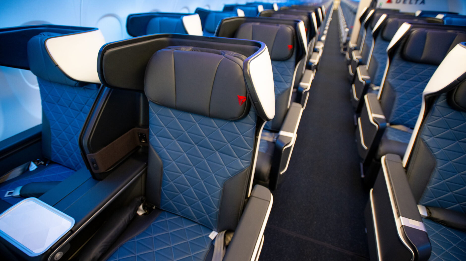 Delta A321neo Domestic First Class cabin