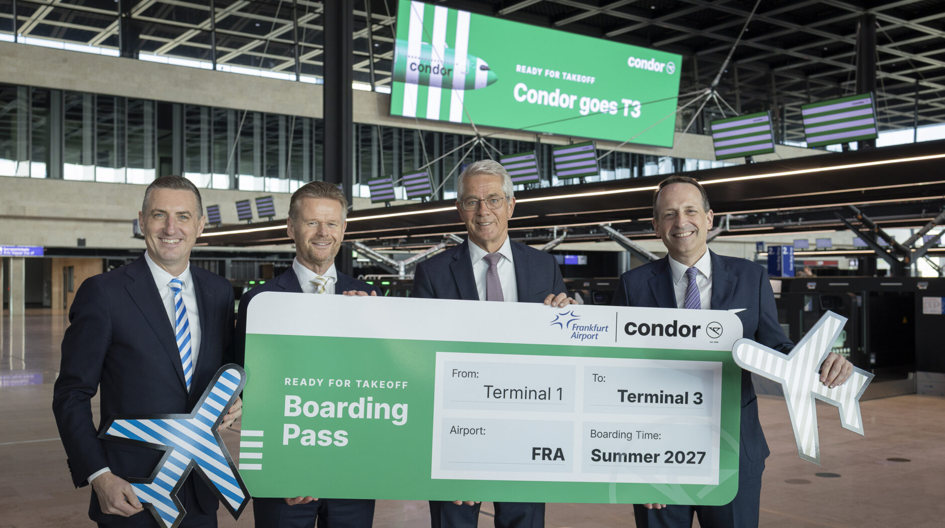 Condor getting ready to move to Frankfurt's T3