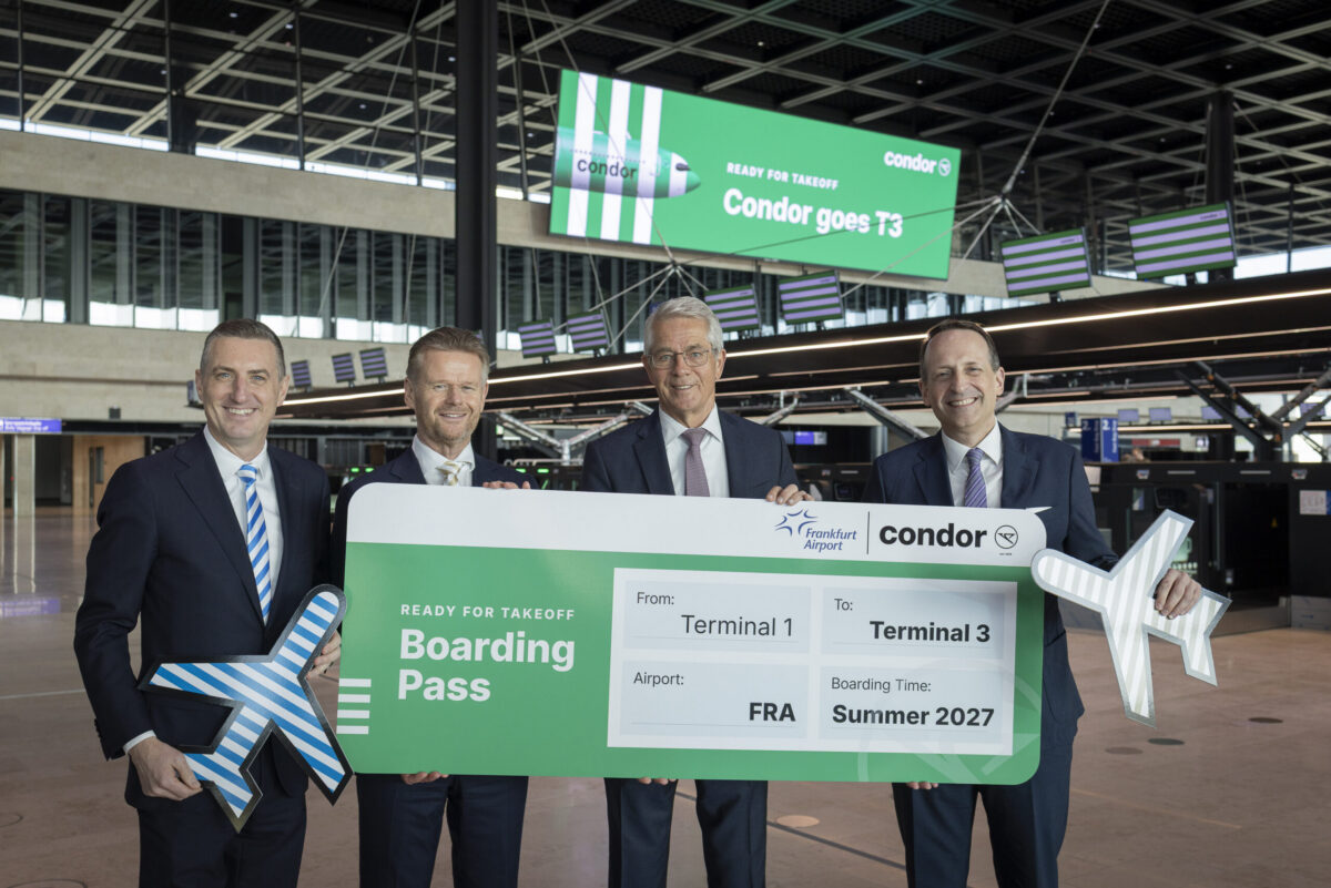 Condor getting ready to move to Frankfurt's T3