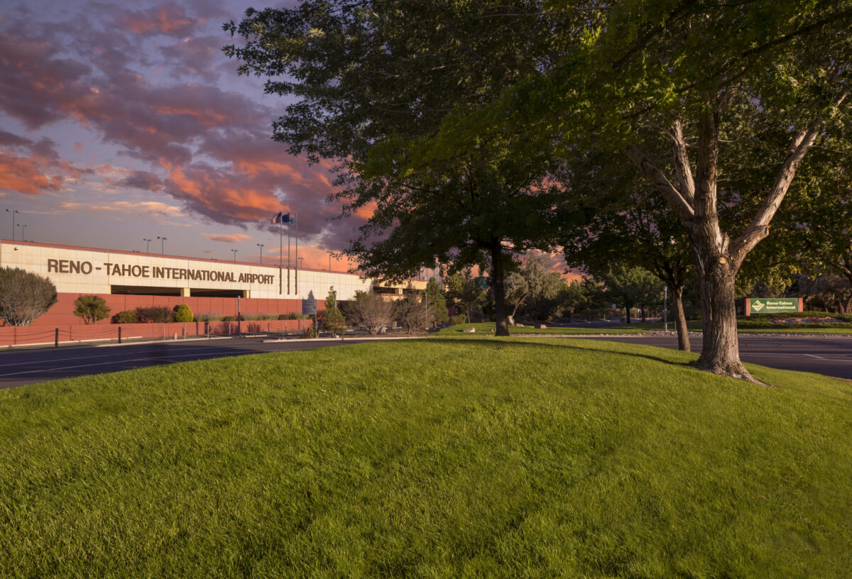 Reno-Tahoe International Airport Entrance