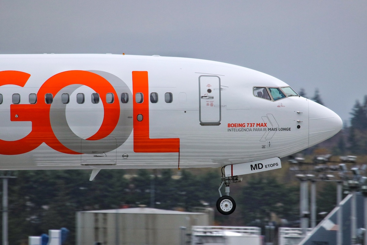 A GOL Boeing 737 MAX 8