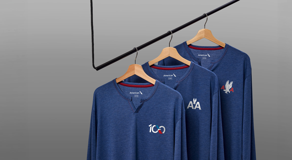 American Airlines pajamas