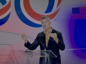 Transportation Secretary Sean Duffy speaks at an event in Fort Worth, Texas.